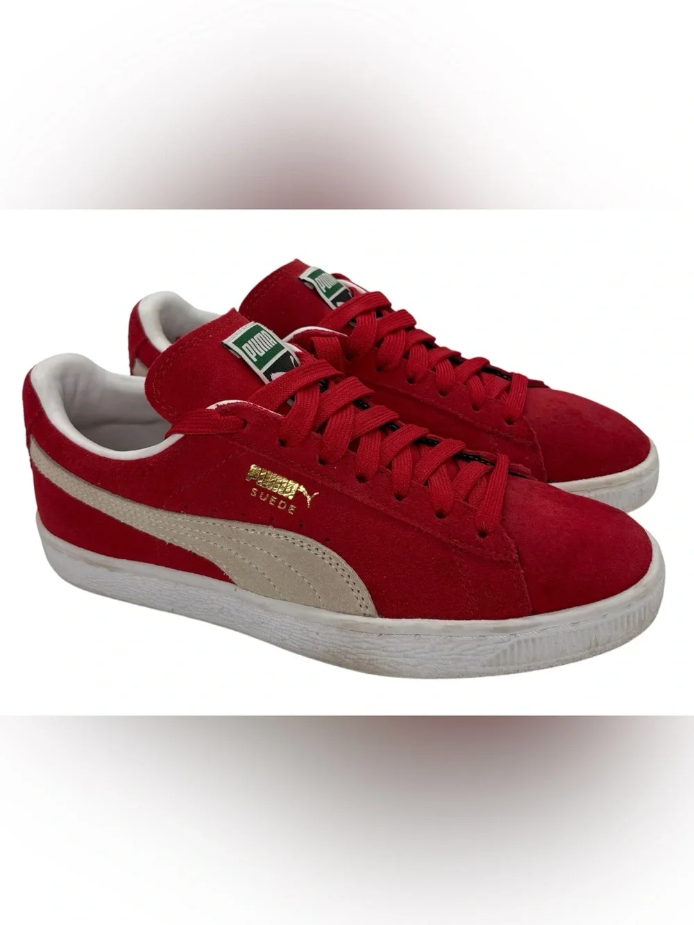 Puma Suede Classic Shoes size 7.5 Women’s Red Sneaker